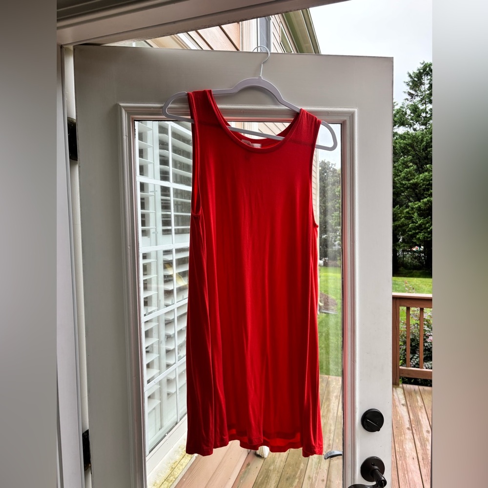 Forever 21 Vibrant Red Mini Dress